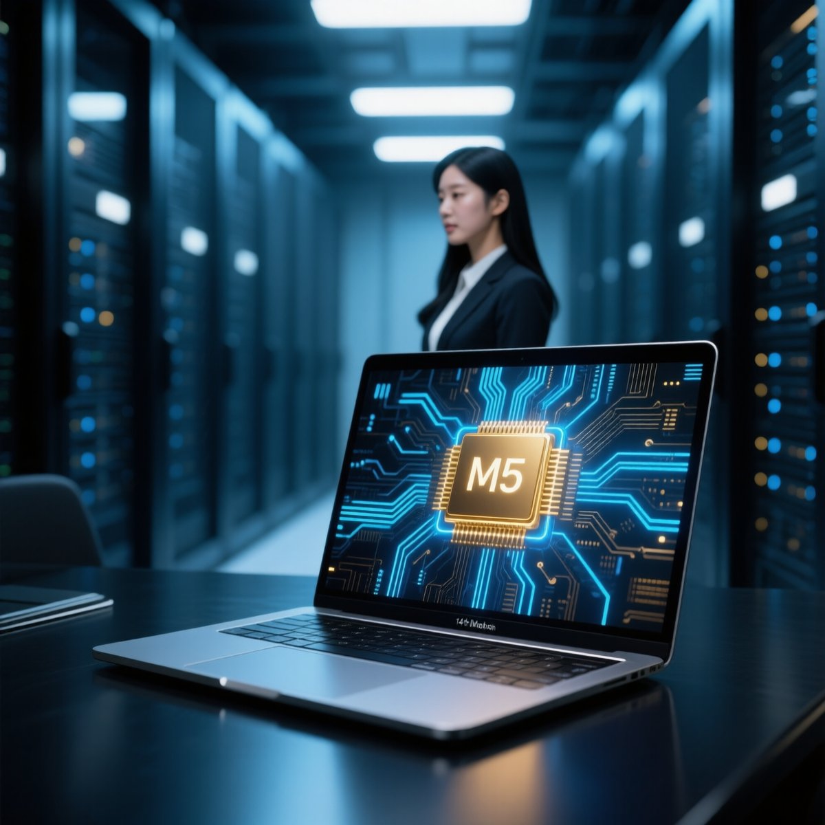 蘋果 M5 晶片首秀!全新 14 吋 MacBook Pro 登場,宣告蘋果電腦裝置跨入 AI 運算時代