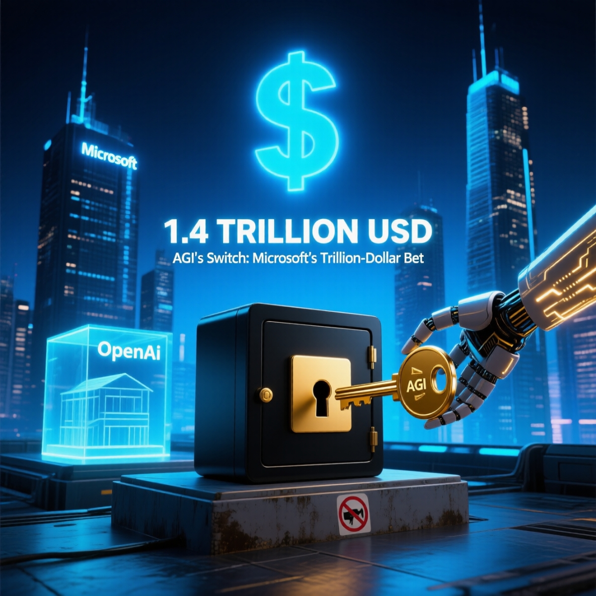OpenAI 股權重組,未來投資 1.4 兆美元豪賭 AGI,微軟繼掌 AI 市場關鍵