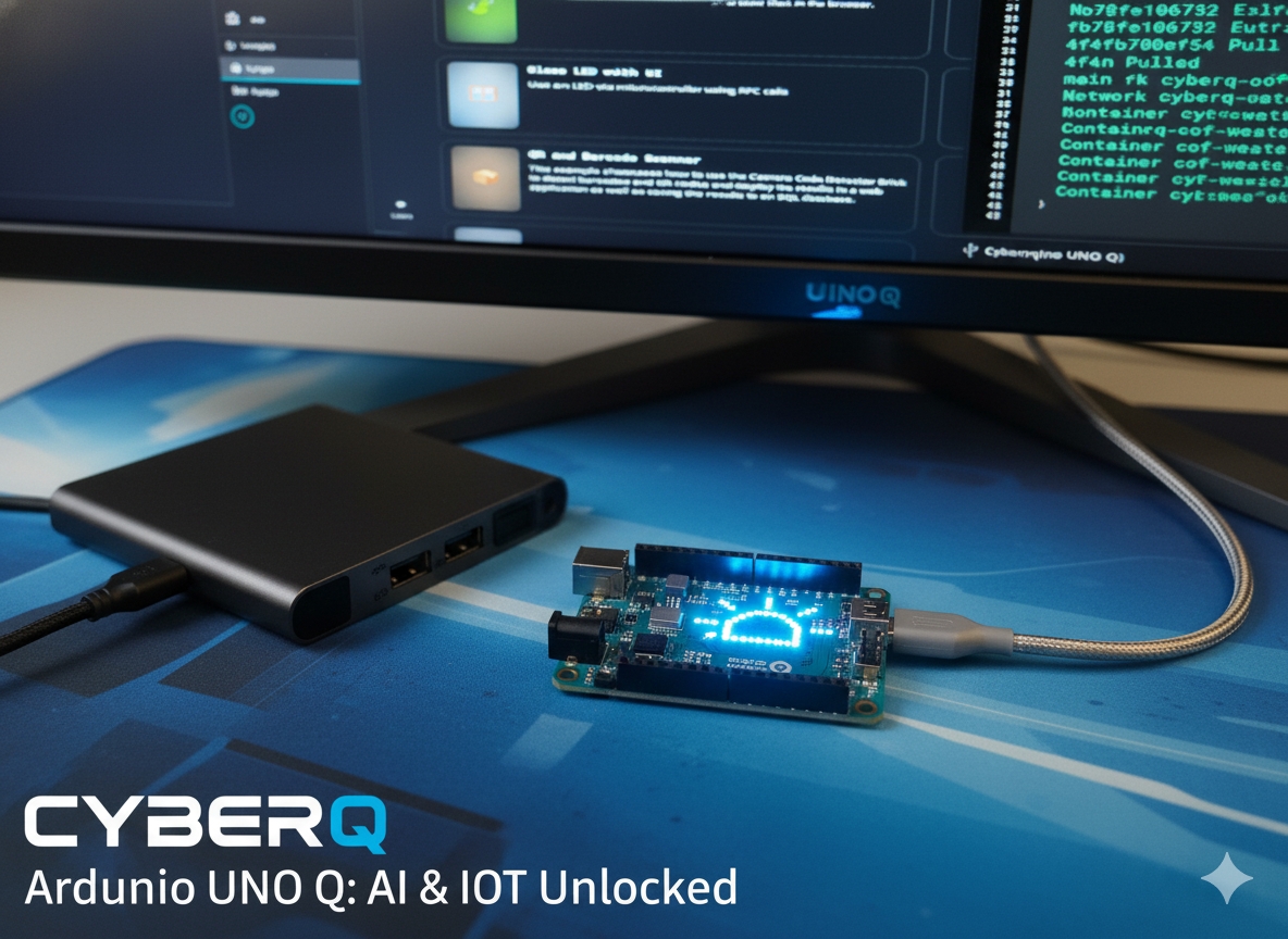 開箱實測 Arduino UNO Q，經典 UNO 加上高通 AI 核心成為新一代 SBC 與開發版優選