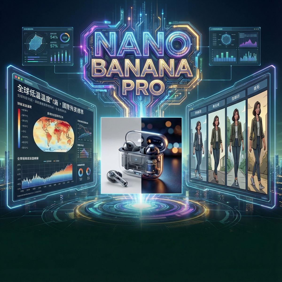 實測 Google Nano Banana Pro 影像模型，結合 Gemini 3 Pro 強化視覺創作與精準控圖