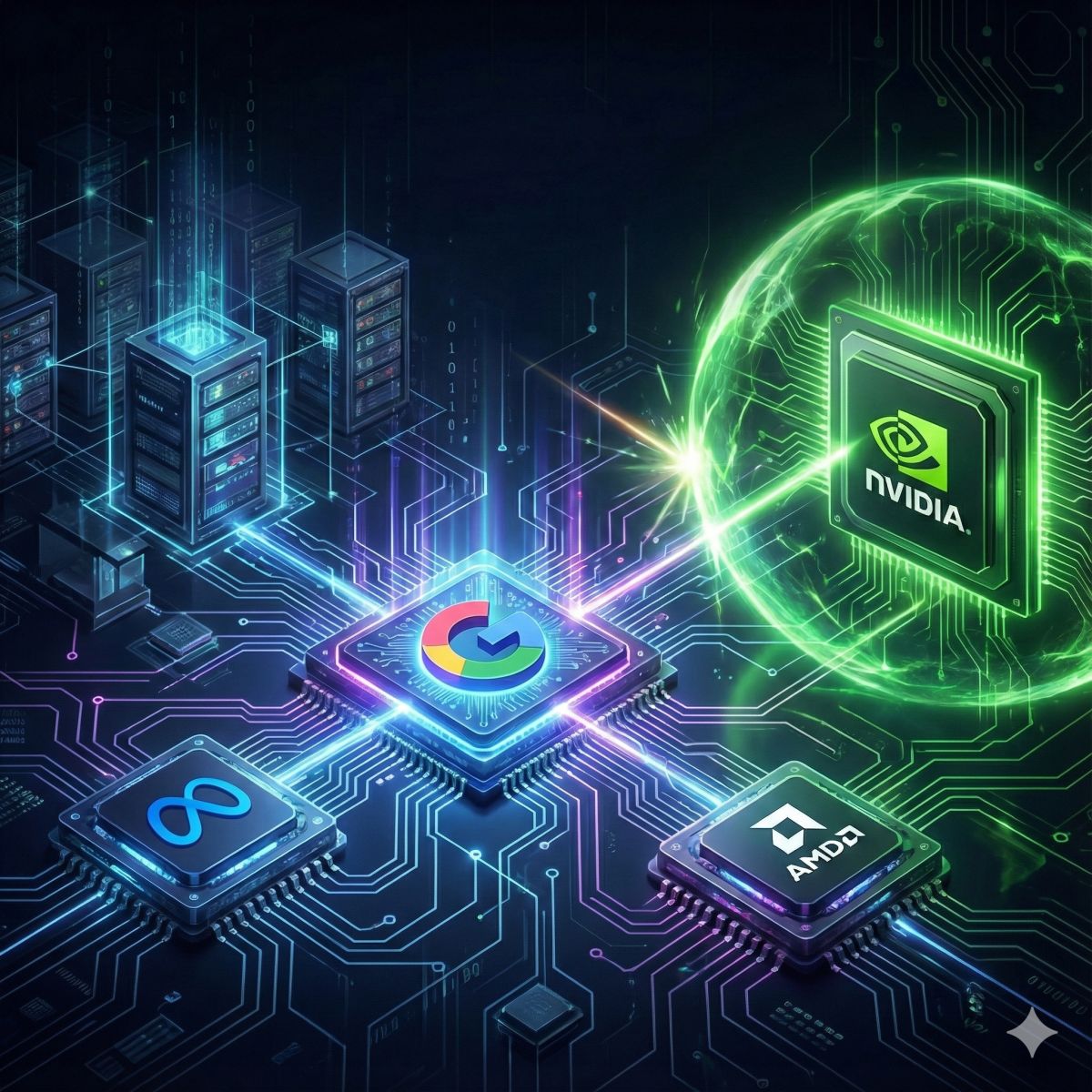 Google 計畫結盟 Meta 與 AMD 強化自研 AI 晶片生態系