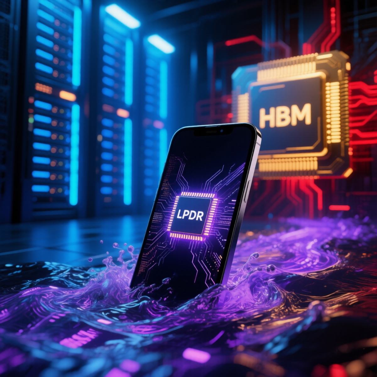 AI 推理正改寫記憶體供需格局：LPDDR 崛起、HBM 供不應求續漲，消費終端將首當其衝