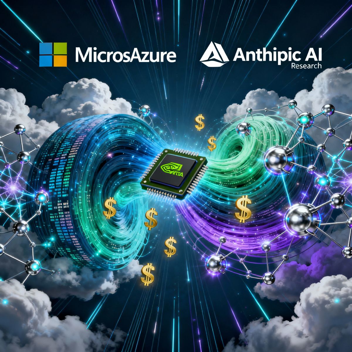 微軟、輝達與Anthropic結盟 450億美元AI算力交易震撼市場