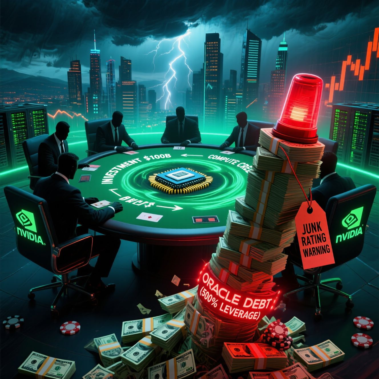 甲骨文債信揭開矽谷 AI 大廠交互投資的高槓桿遊戲