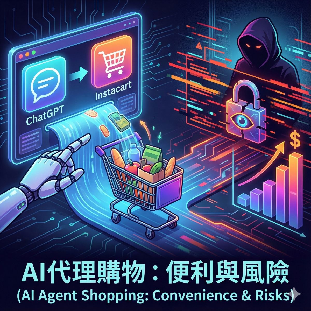 AI 代理購物 便利背後潛藏的資安與成本隱憂