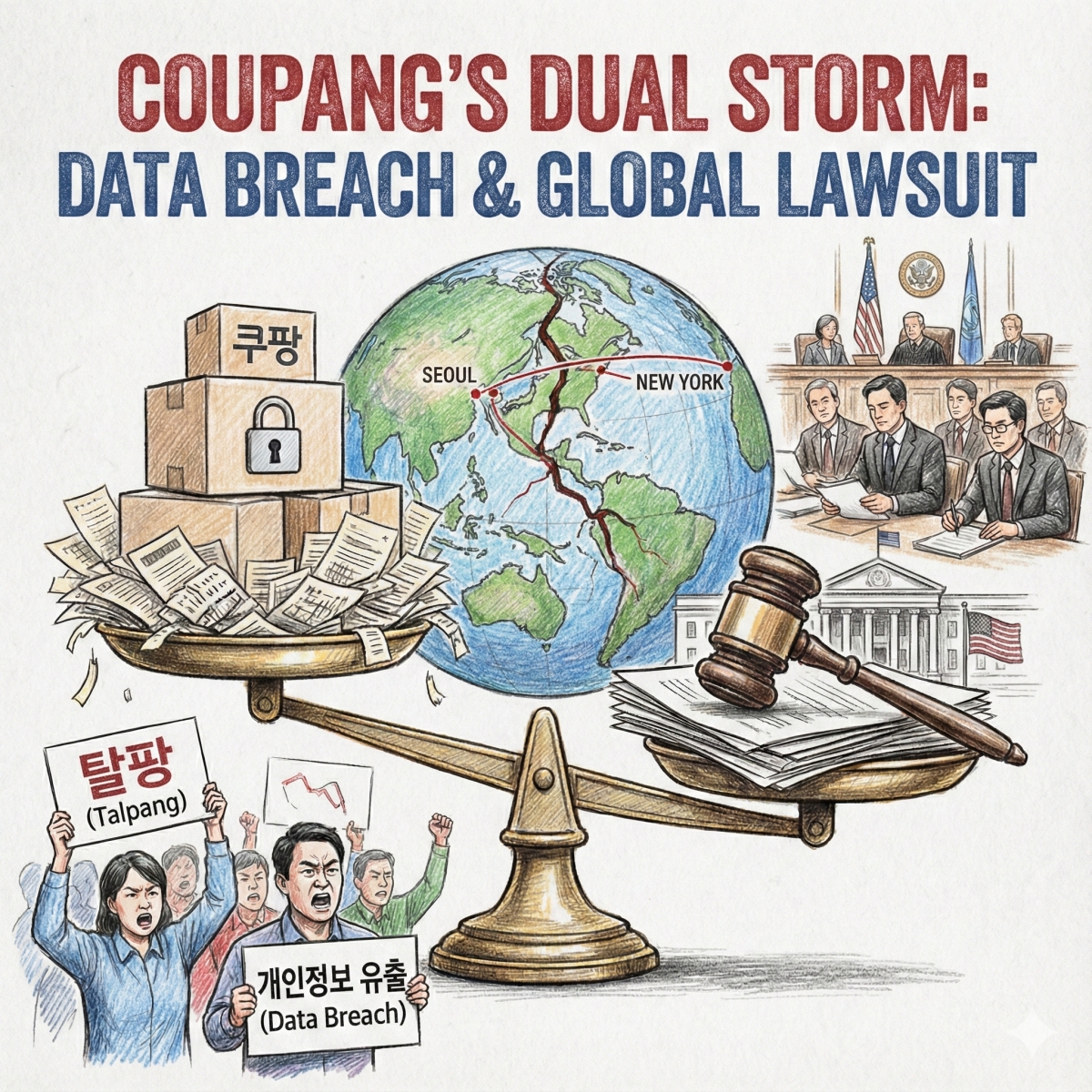 七成國民個資裸奔犯眾怒脫酷！Coupang 酷澎陷美韓雙重風暴，恐面臨史上首次「勒令停業」制裁 ?