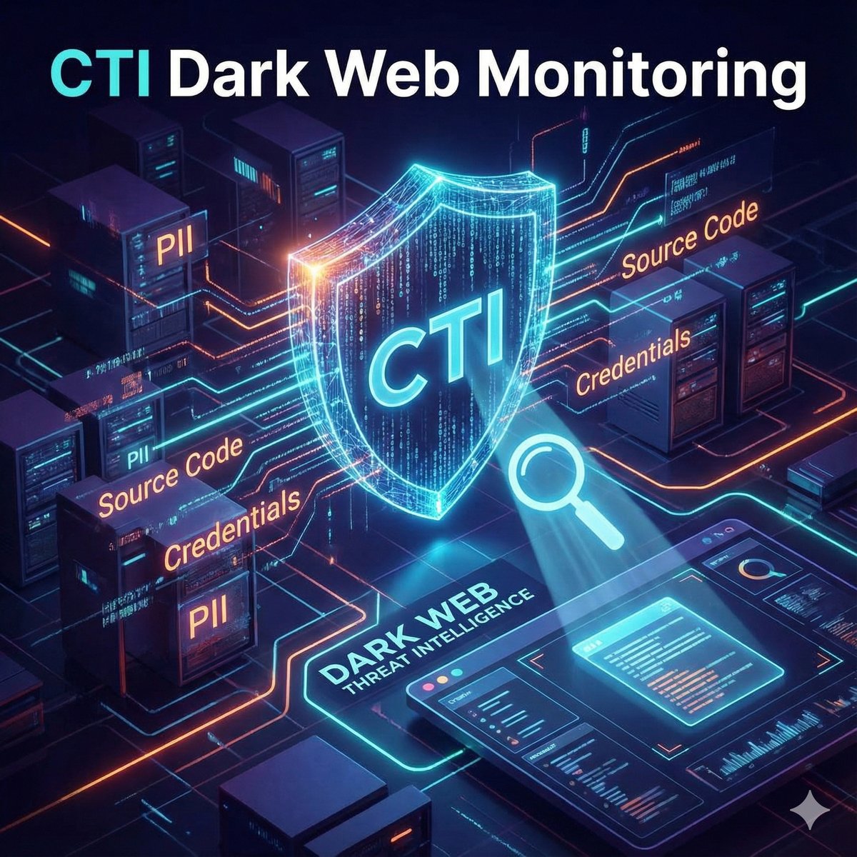 暗網洩漏資料類型有哪些 ? 企業可選用 CTI 監控暗網威脅強化資安防禦