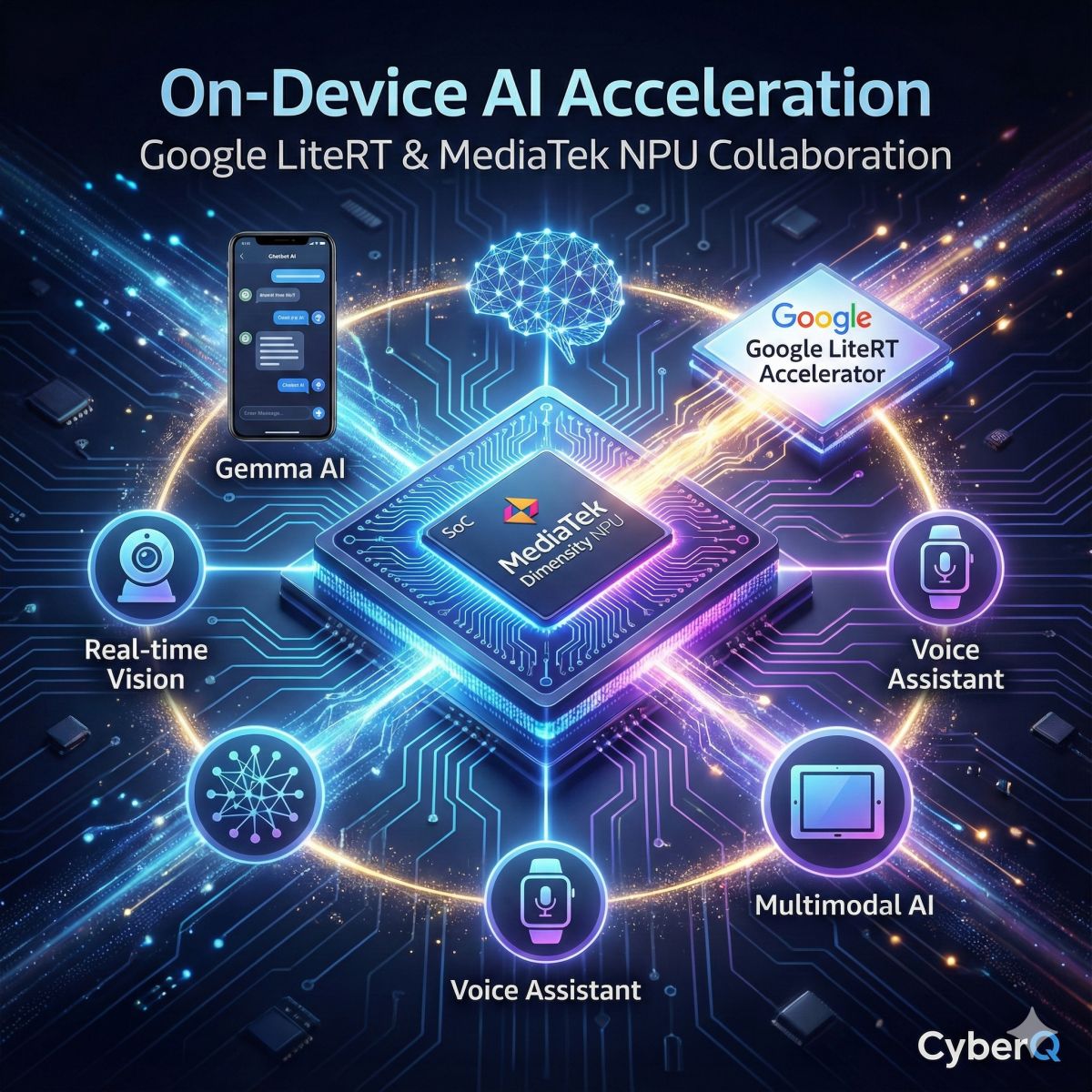 Google與聯發科聯手推出LiteRT加速器 強化裝置端AI運算效能