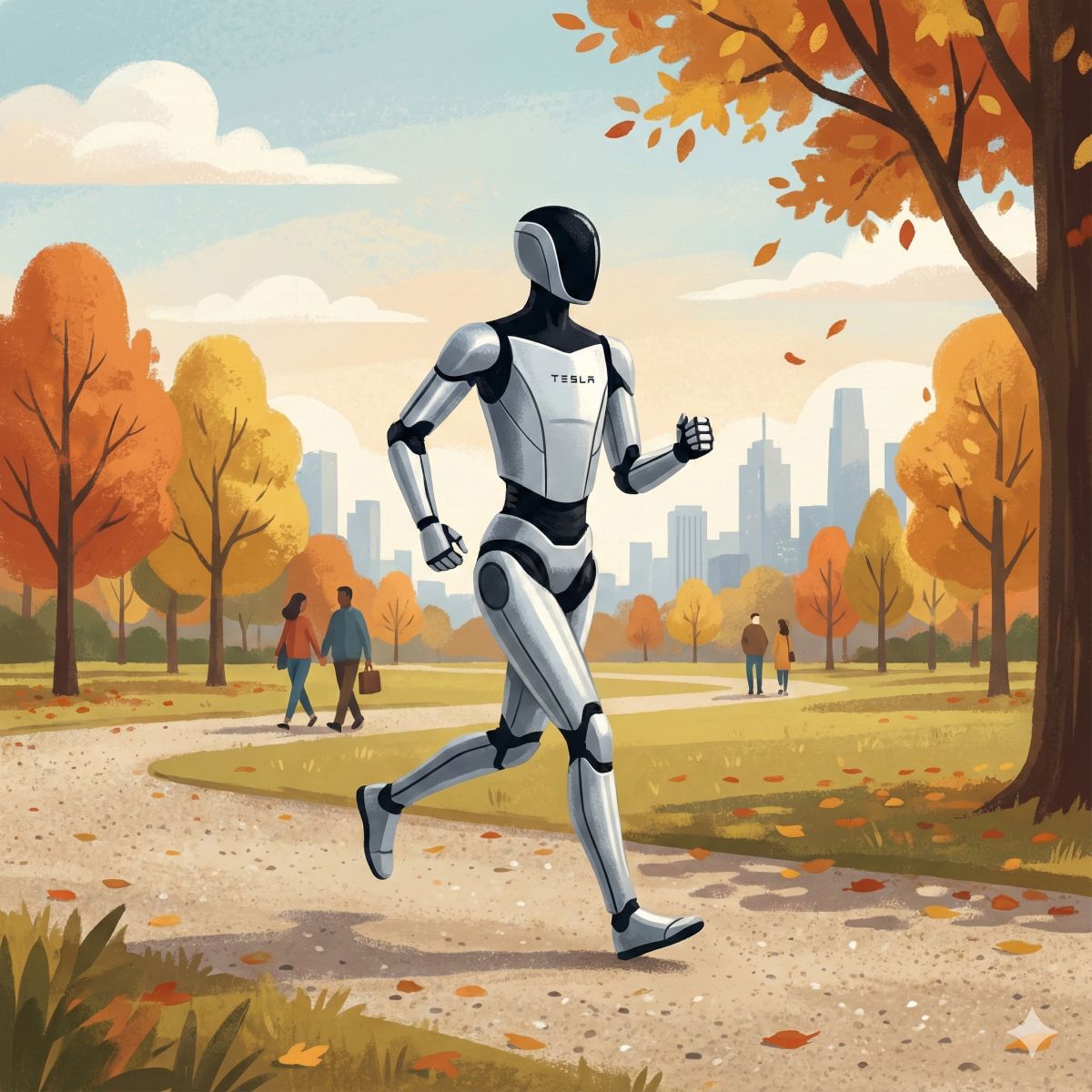 特斯拉Optimus跑步畫面曝光 傳第三代將整合Grok AI