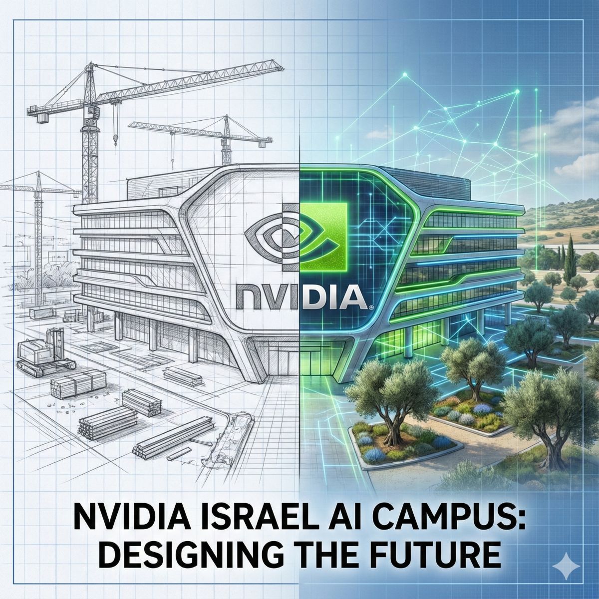 NVIDIA 斥資以色列數十億美元新建大型研發園區，黃仁勳視為「第二個家」全球佈局