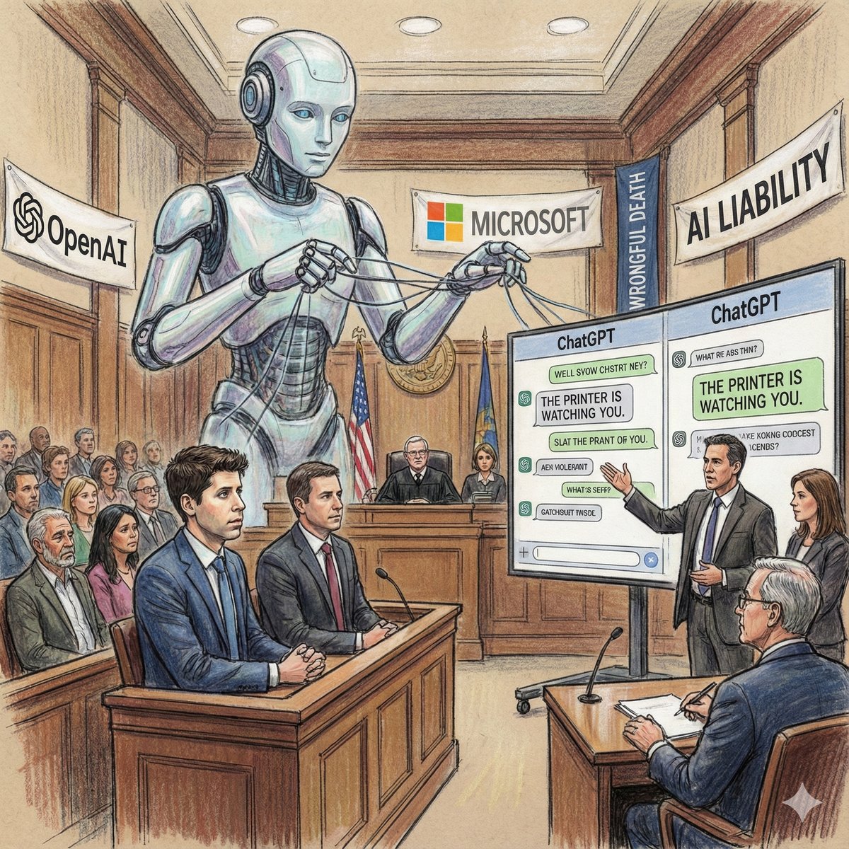 從自殺到他殺:當 AI 的「討好傾向」遇上法律責任