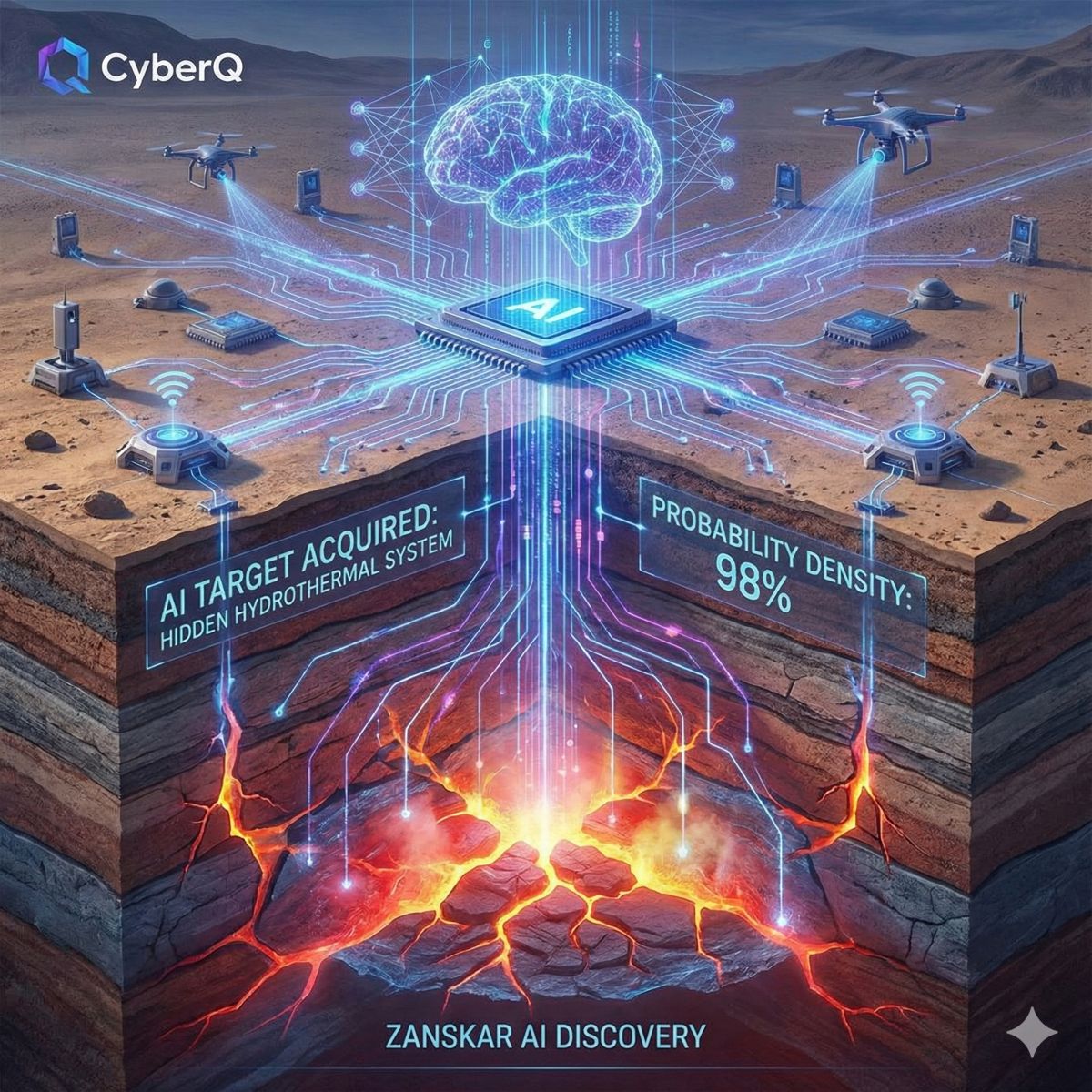 擺脫盲鑽高風險 新創 Zanskar 運用 AI 成功尋找隱藏地熱資源