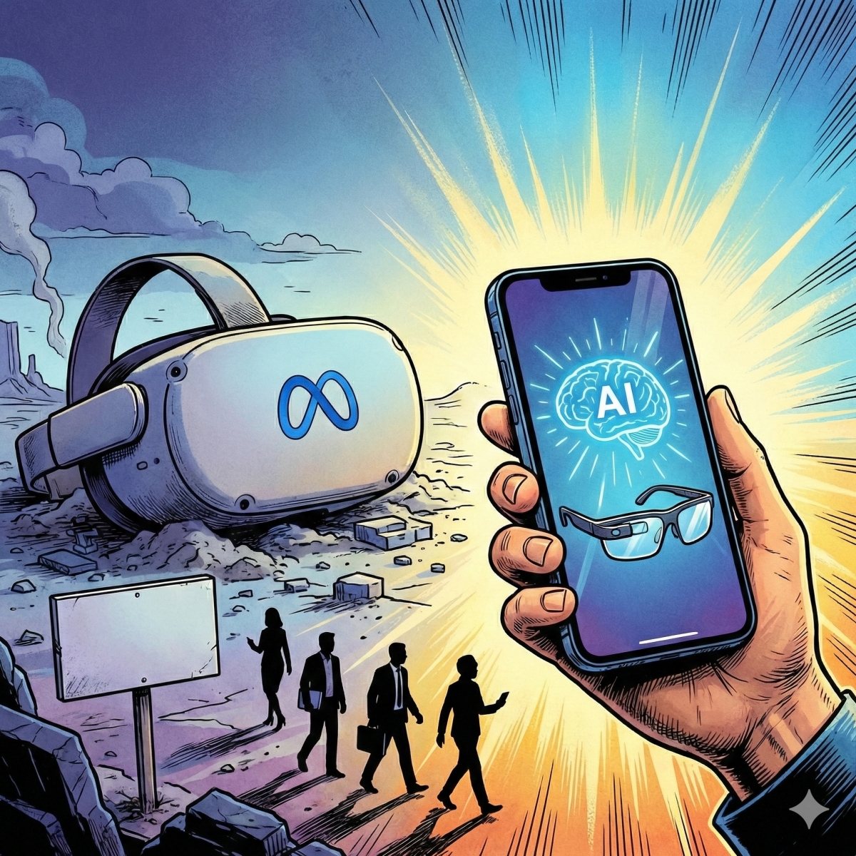 Meta 再傳千人裁員，元宇宙夢醒，全面轉向 AI 與手機戰場