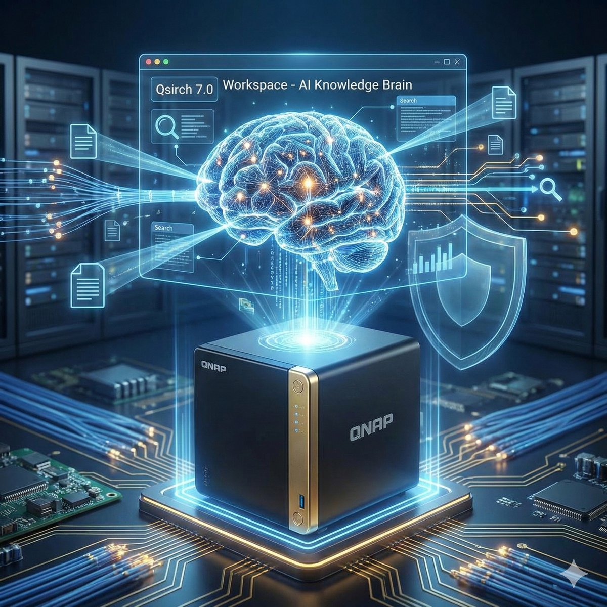 解析 QNAP QuTS hero 新版 h6.0.0.3382  與 Qsirch 7.0 RAG 搜尋