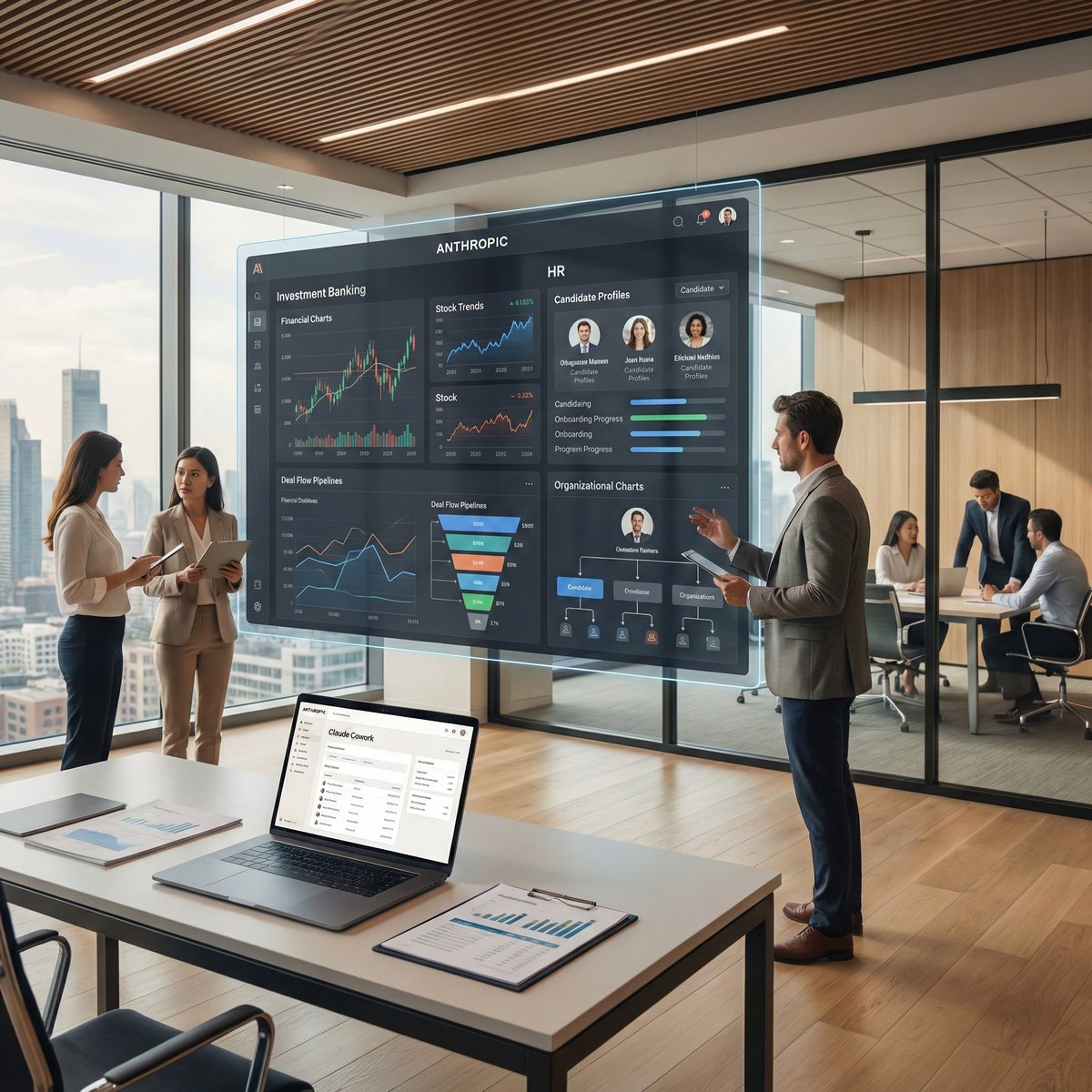 AI 代理進軍華爾街與企業核心！Anthropic 推出專屬投資銀行與 HR 的全新 AI 工具