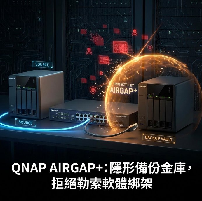 拒絕勒索軟體綁架你的備份！用 Airgap+ 實作教學打造隱形的資料金庫