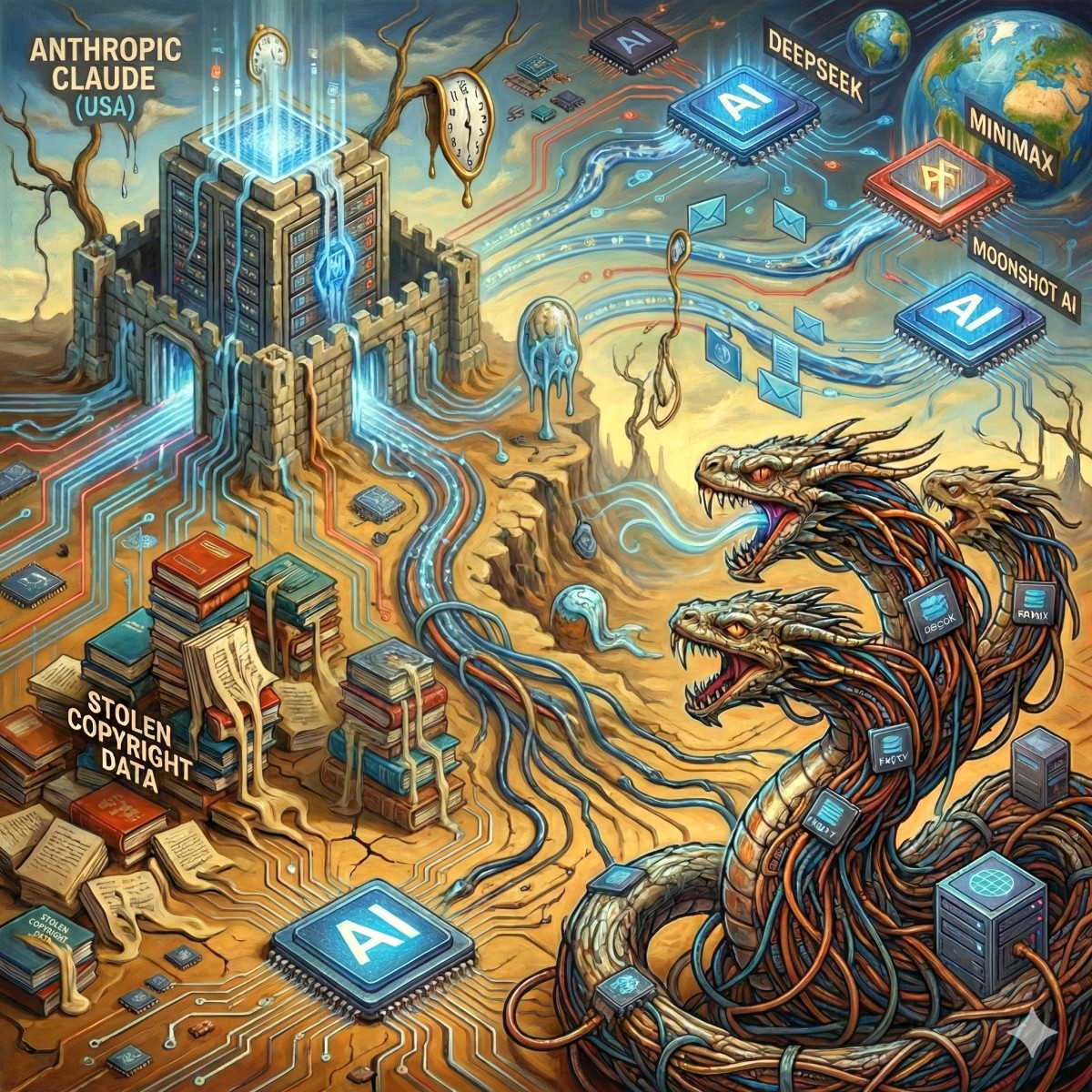 Anthropic 怒控 DeepSeek 等三家中國廠商發動蒸餾攻擊竊取 Claude 技術