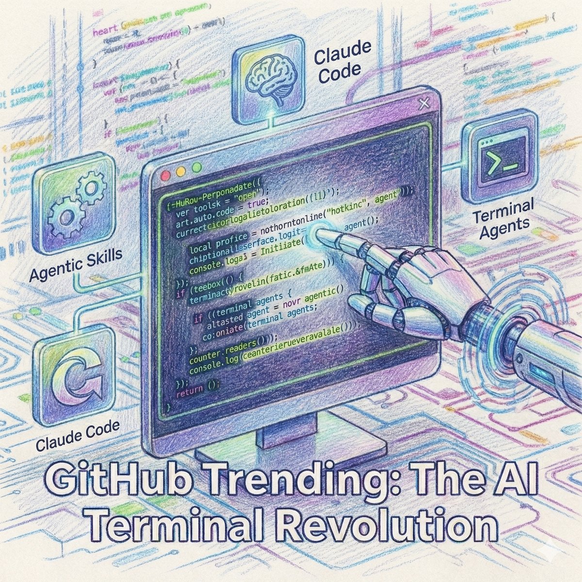 GitHub 週報 Vol.1：Agentic AI 的「技能」與「終端機」革命
