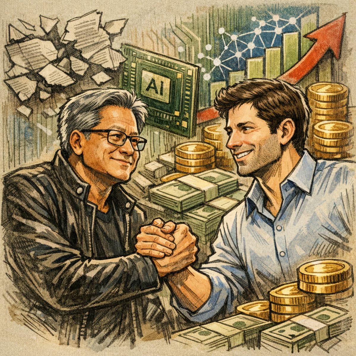 黃仁勳親自駁斥傳聞 NVIDIA 將對 OpenAI 啟動史上最大規模投資