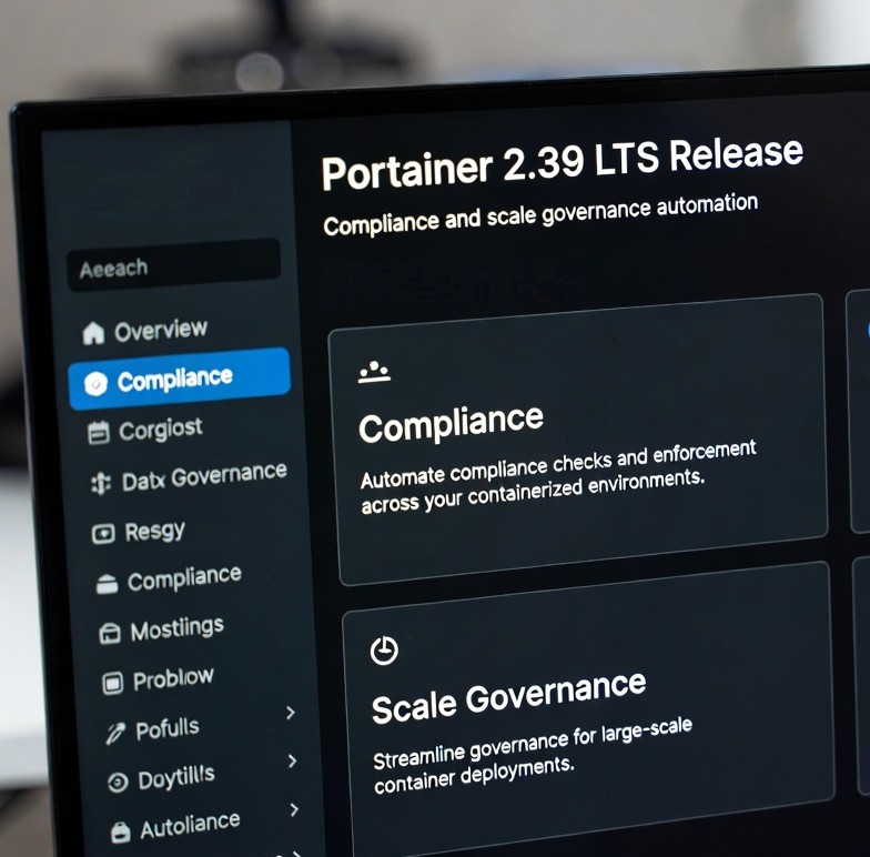 Portainer 2.39 LTS 釋出，聚焦合規與規模治理自動化