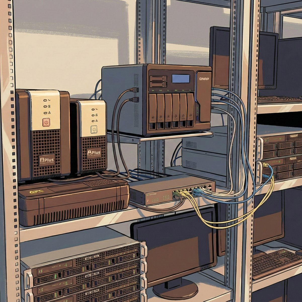斷電是 SSD 與硬碟殺手！電腦、NAS 與機房的 UPS 選購指南