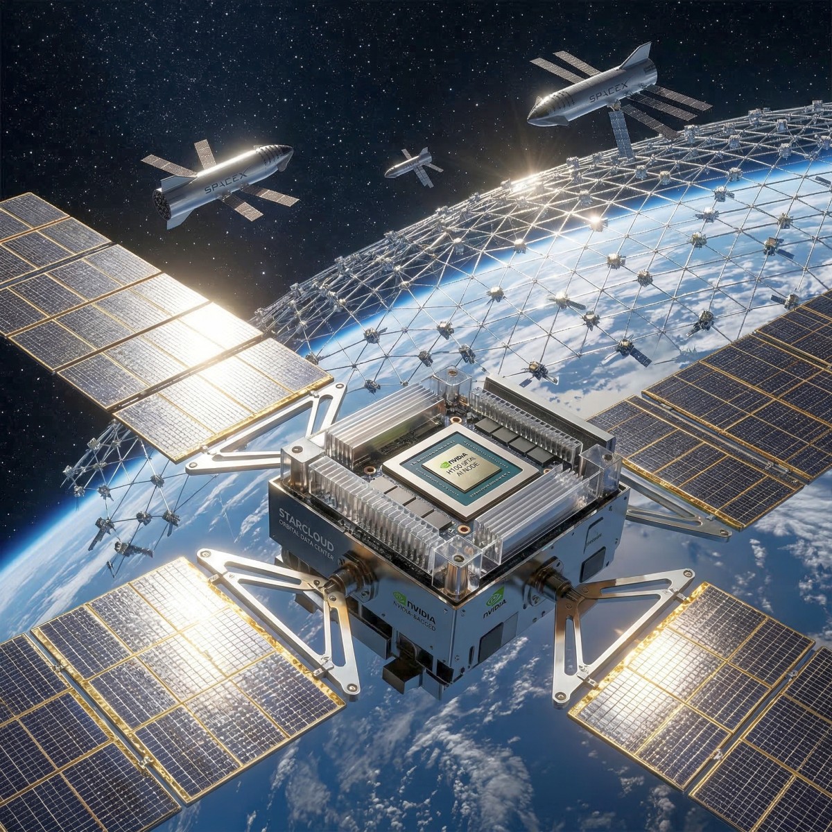 邁向卡爾達肖夫二型文明？SpaceX、Starcloud與藍色起源的太空資料中心霸權之爭