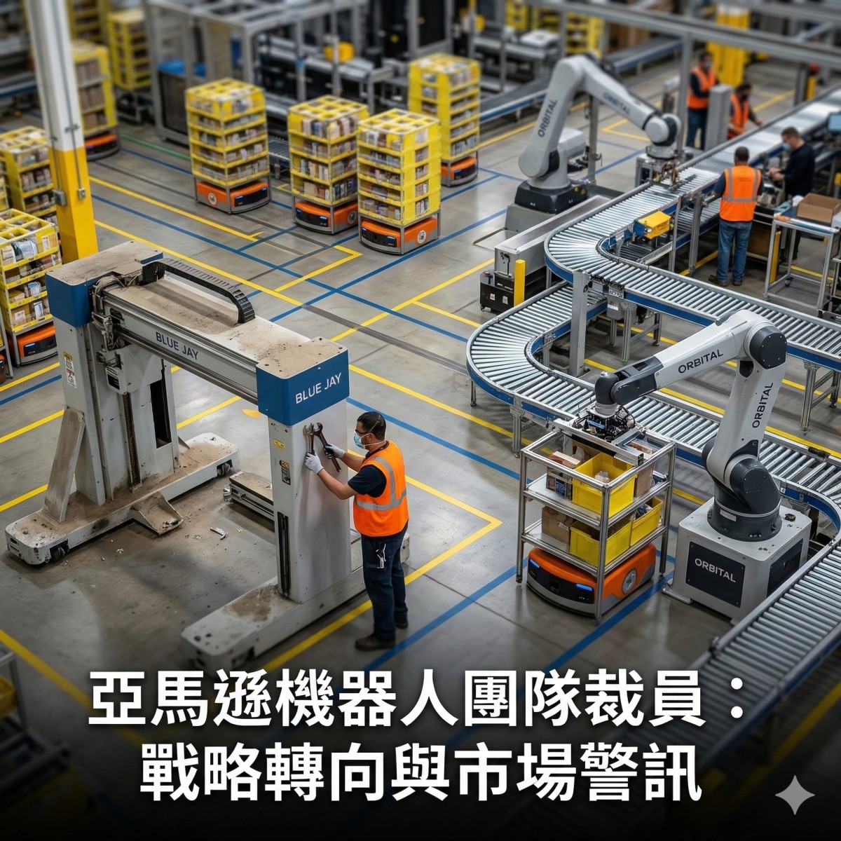 當設計自動化的人也被最佳化，亞馬遜裁減機器人團隊的市場警訊