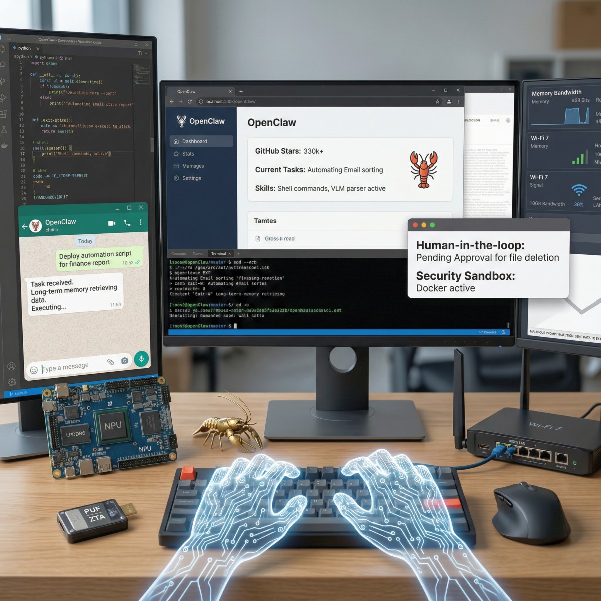 OpenClaw 引爆代理人 AI 革命,從實作問題、硬體升級到資安防禦的新戰場