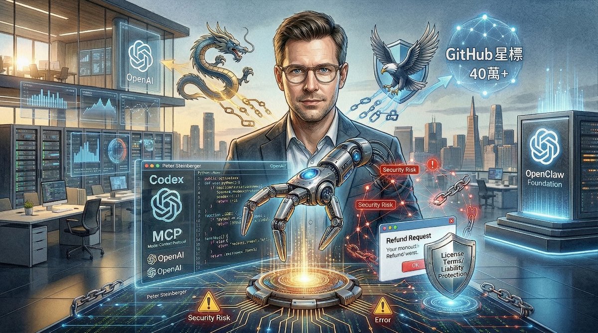 從創業家到掀起 AI 代理革命，龍蝦創辦人籌備成立 OpenClaw 基金會