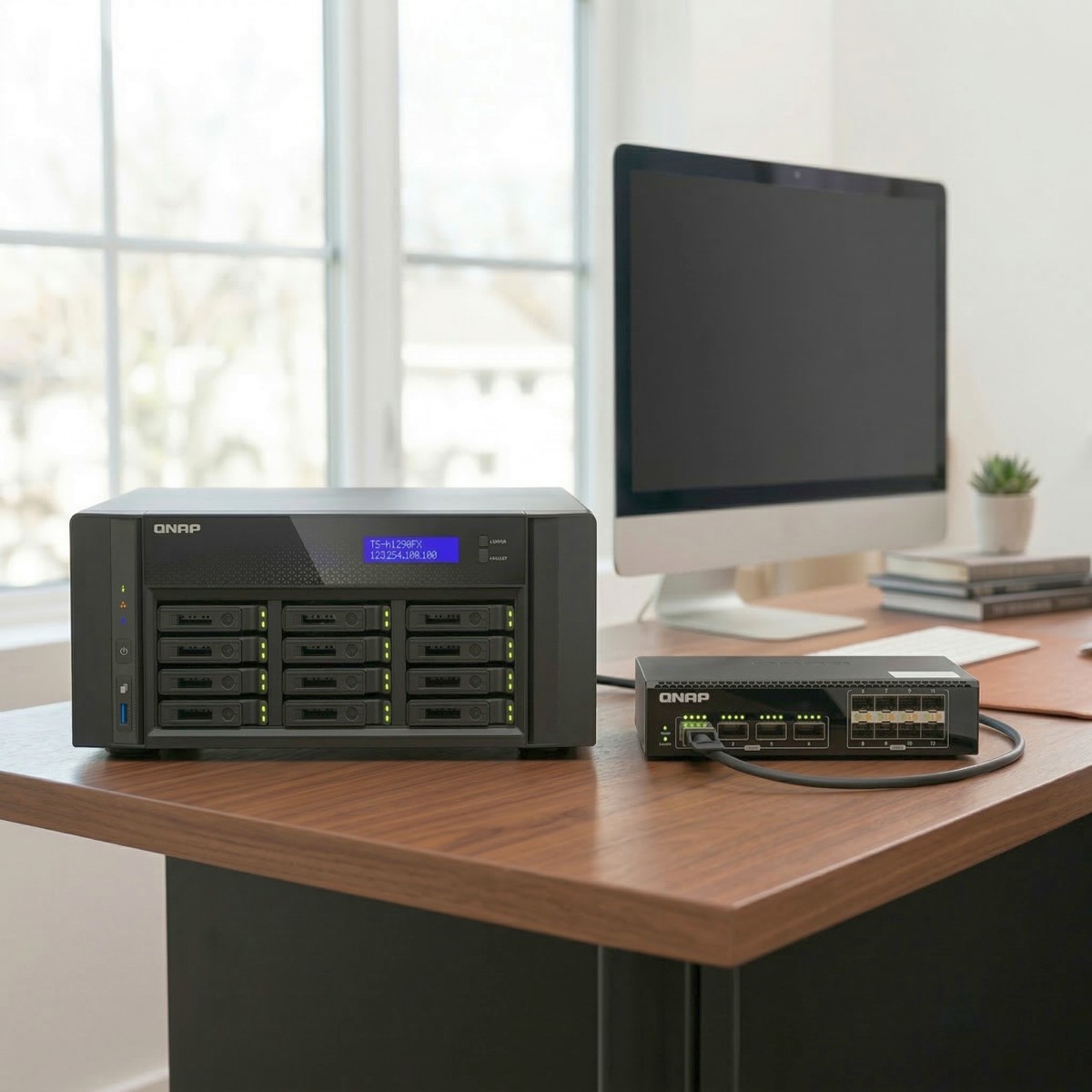 突破 All-Flash 傳輸瓶頸！用 NAS 與交換器打造高速網路與 NDR 聯防防線