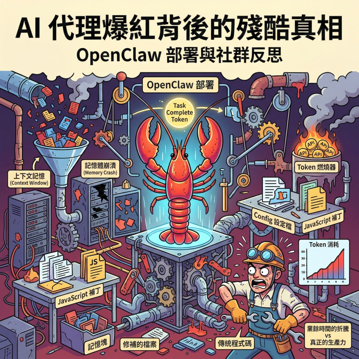 看過上千次 OpenClaw 部署:AI 代理爆紅背後的殘酷真相與社群反思