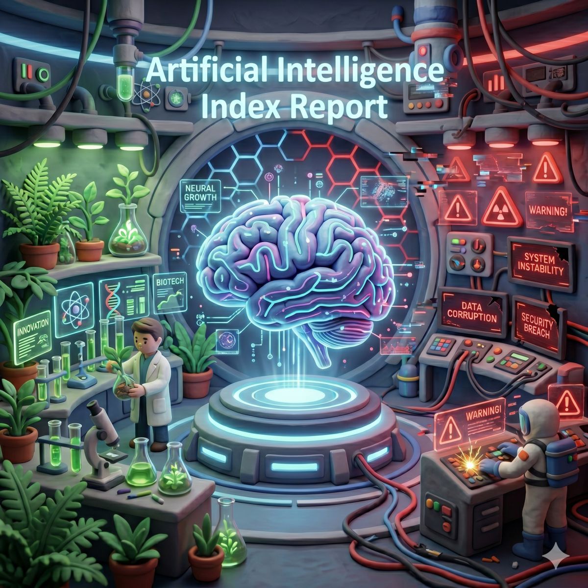 史丹佛 2026 年 AI 指數報告解析科技突破與安全風險的平衡