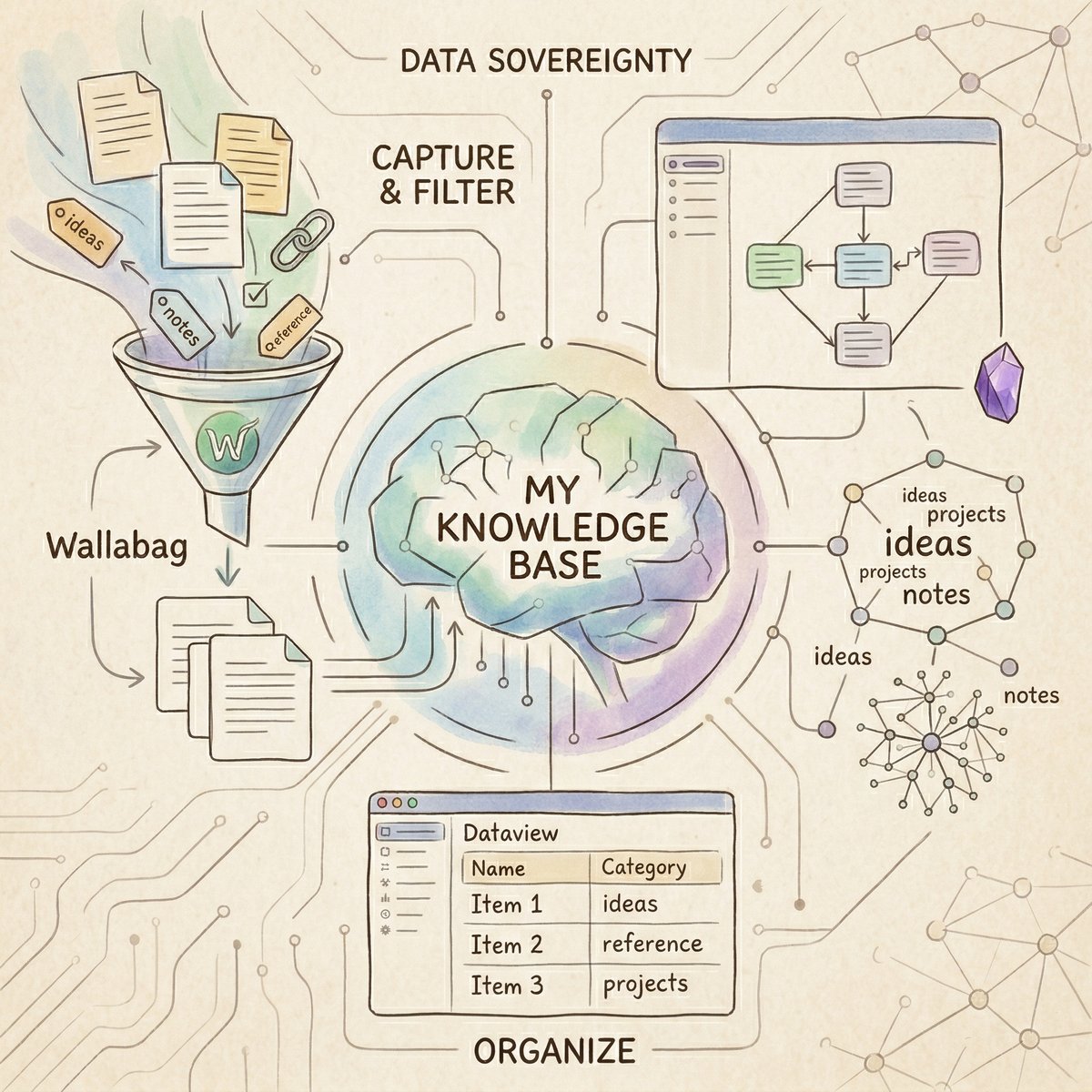 擺脫分頁焦慮!打造完全掌握資料自主權的個人知識庫,Wallabag + Obsidian + QNAP NAS 實作教學
