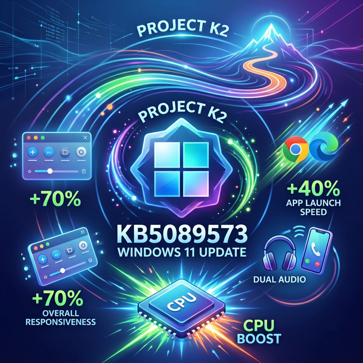 微軟推出 Windows 11 KB5089573 選擇性更新：透過 K2 計畫全面提升系統流暢度與回應速度