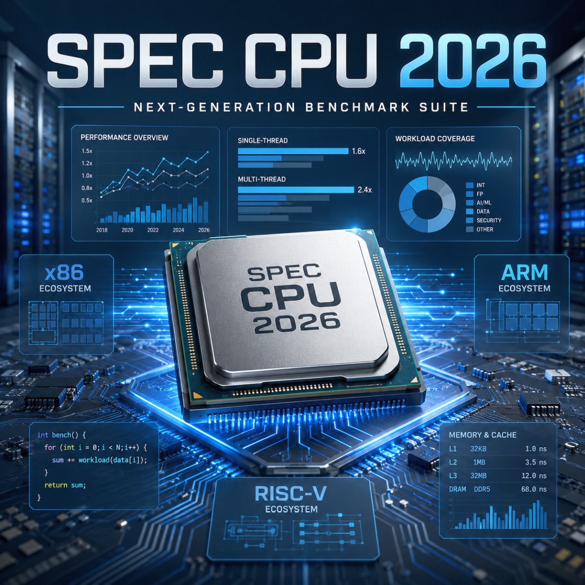 下一個十年的運算評估指標：SPEC CPU 2026 測試套件正式發布，解析核心變革