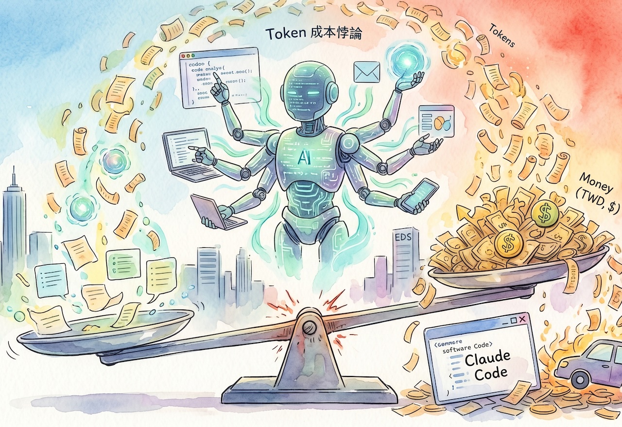 萬物皆 Token 的代價：從微軟停用 Claude Code 與 Uber 預算超支，看 AI 代理時代的成本悖論