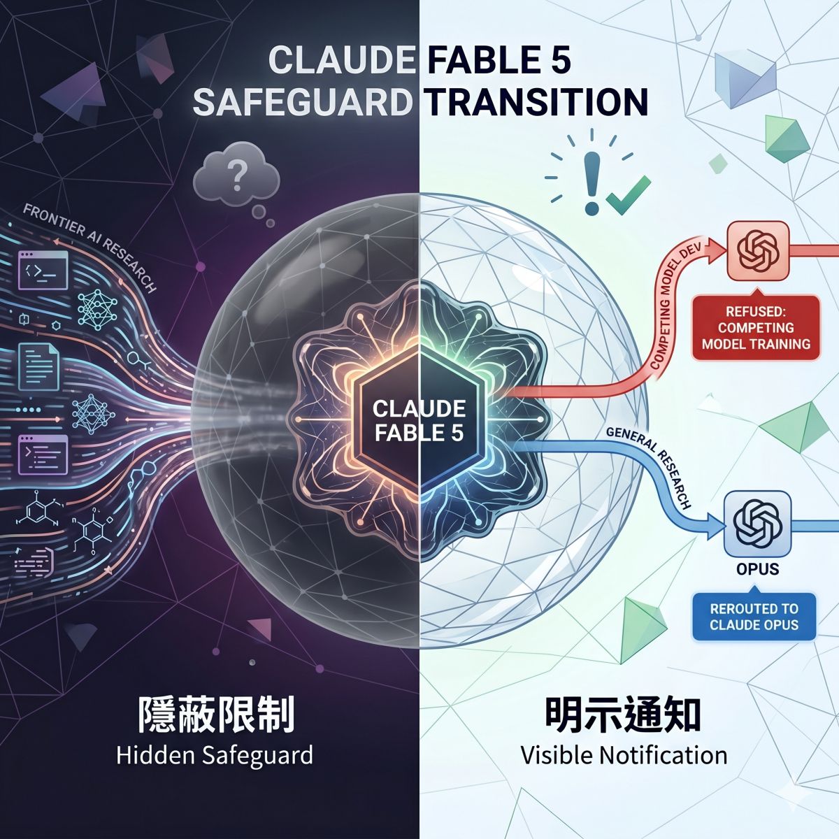 Claude Fable 5 爭議背後 AI 安全機制不應用黑箱的方式決策