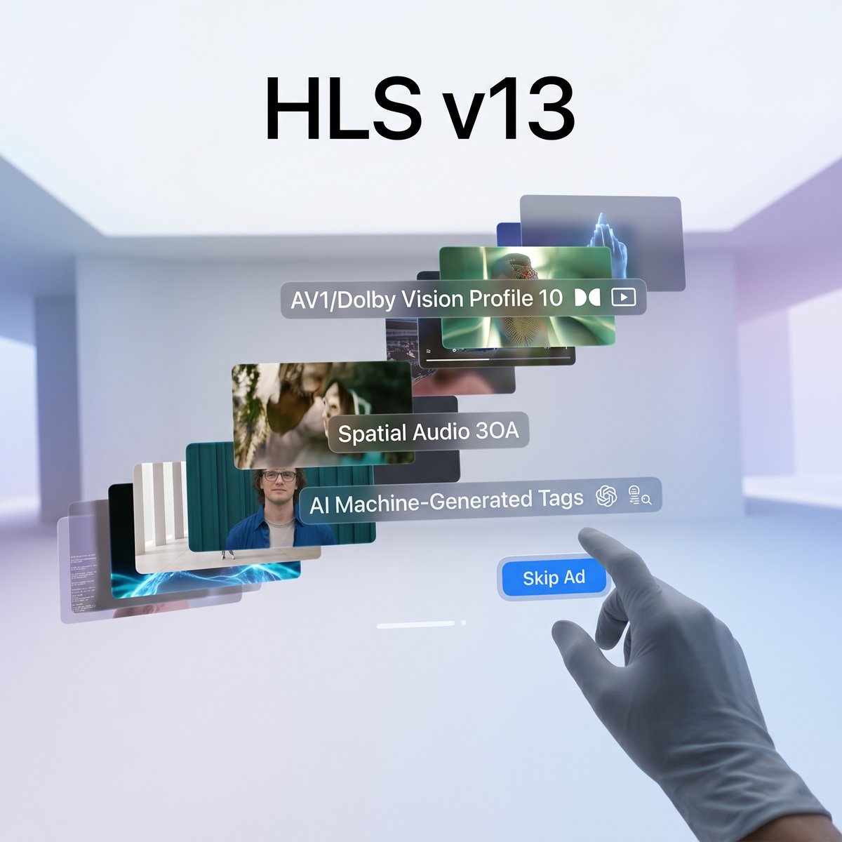 解密串流技術新篇章：Apple HLS 13 最新標準（從空間媒體、AI 自動標籤到插播廣告深度控制）