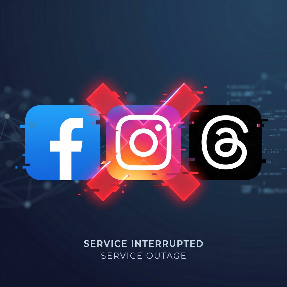 Meta 帝國深夜大當機！FB、IG、Threads 全線癱瘓，官方狀態頁面直擊