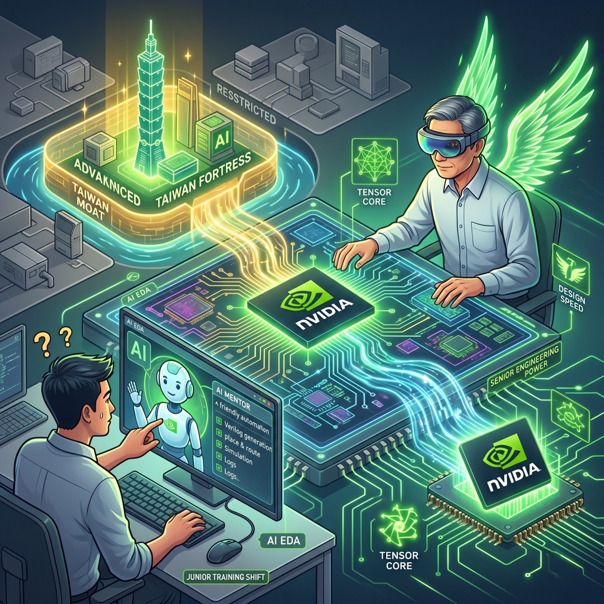 黃仁勳點名 EDA！NVIDIA 率先走自動化的宣示效應
