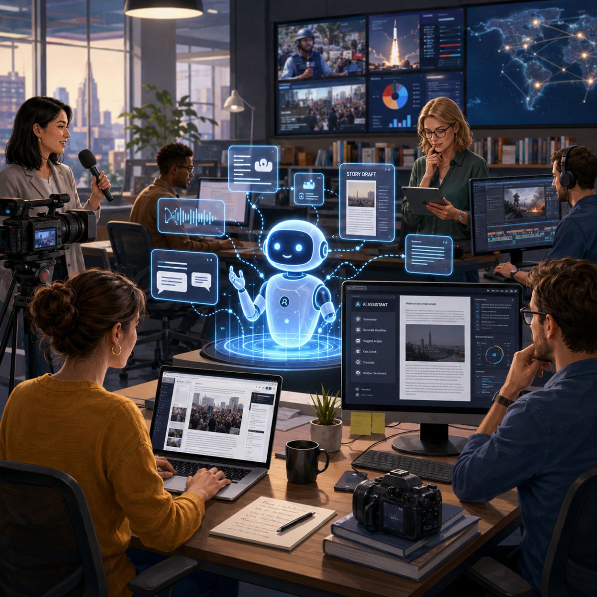 僅 7% 美國人依賴 AI 讀新聞！民調揭露青壯年族群反而更不信任 AI 報導
