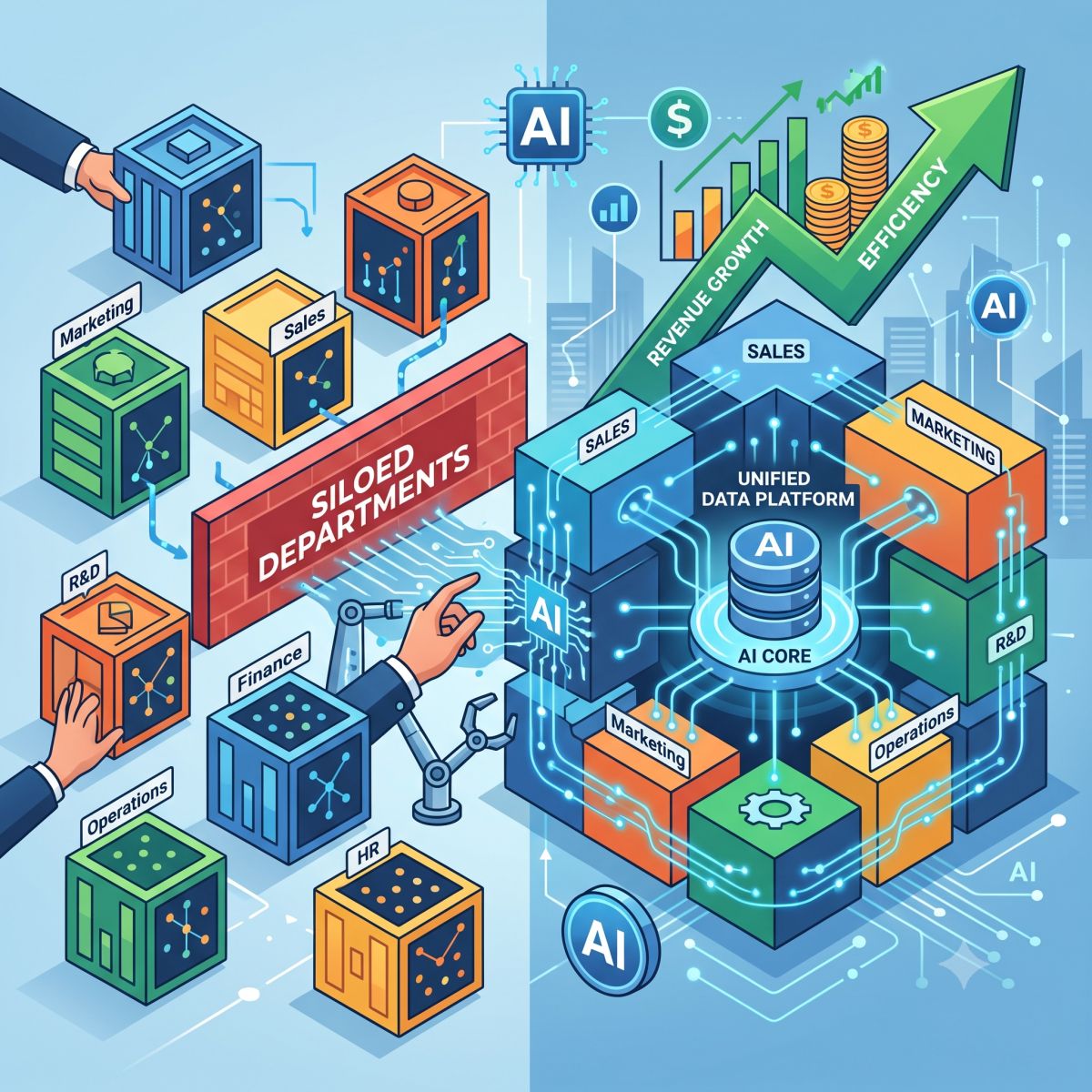 AI 導入考驗模組化企業：從高度分工走向整合型架構的轉型之路