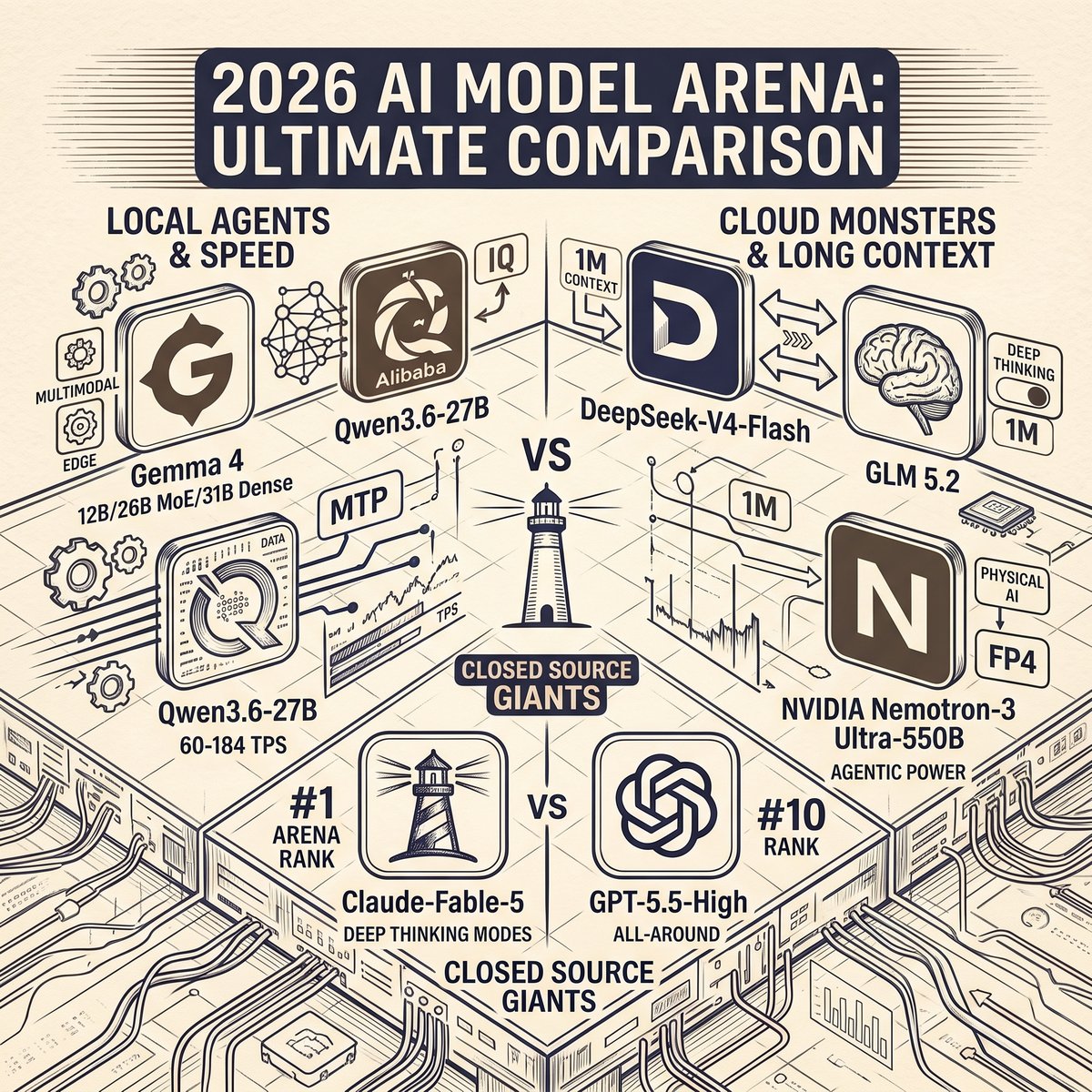 大語言模型地端 AI 選型指南 – 2026 下半年版