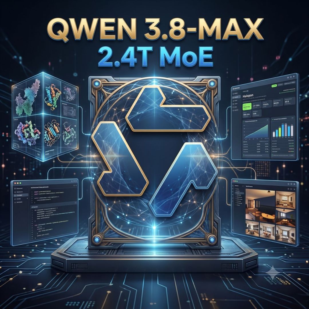 阿里巴巴Qwen3.8-Max登場 2.4兆參數權重即將開放