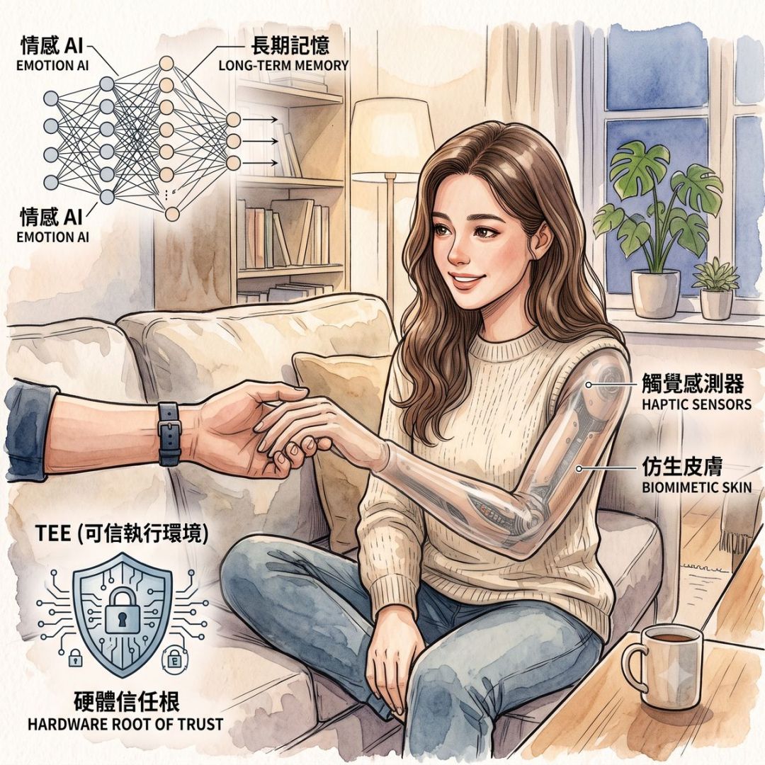 AI 親密機器人被看好，成人市場可能成為家用人型機器人率先落地的入口
