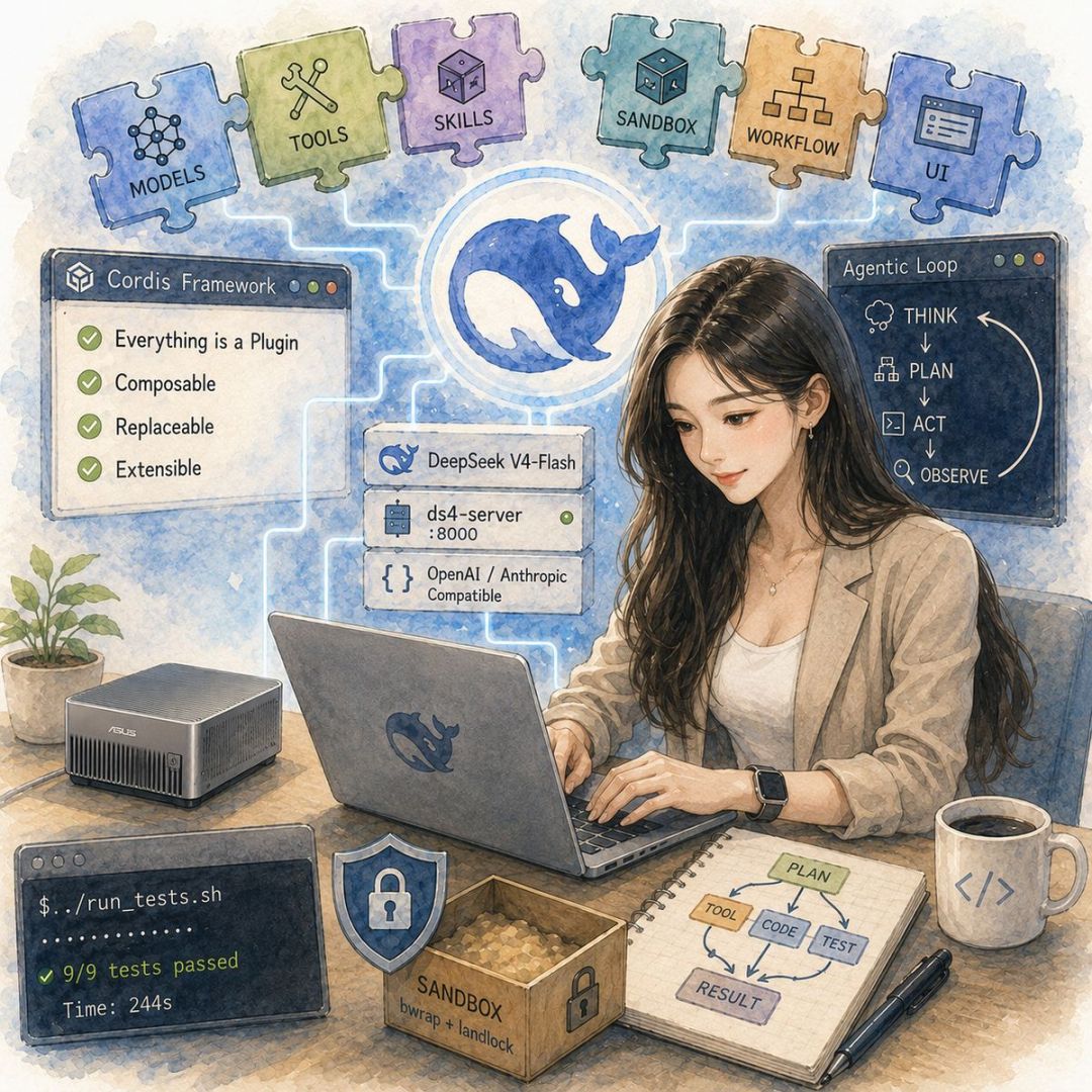 DeepSeek Harness 開發者預覽版 + GB10 本機模型的 Agentic 實戰