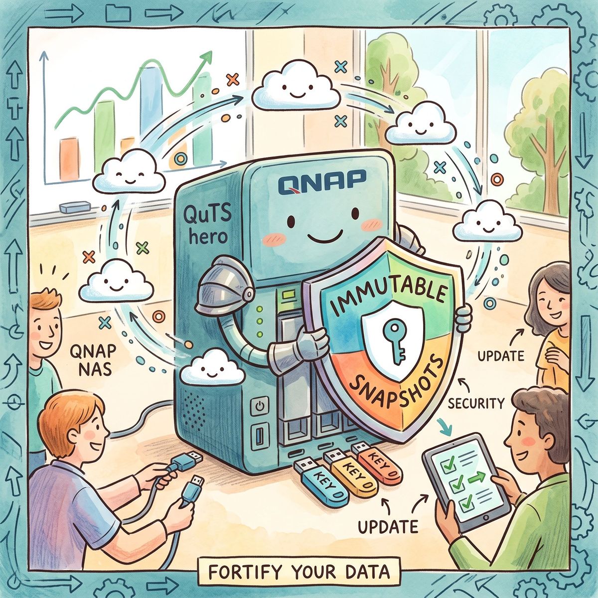 QuTS hero h6.0.2.3591 更新實測，改善 ZFS 高負載效能