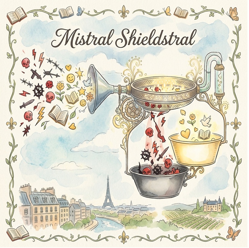 Mistral AI 推出 Shieldstral 以自然語言政策審查文字與圖片