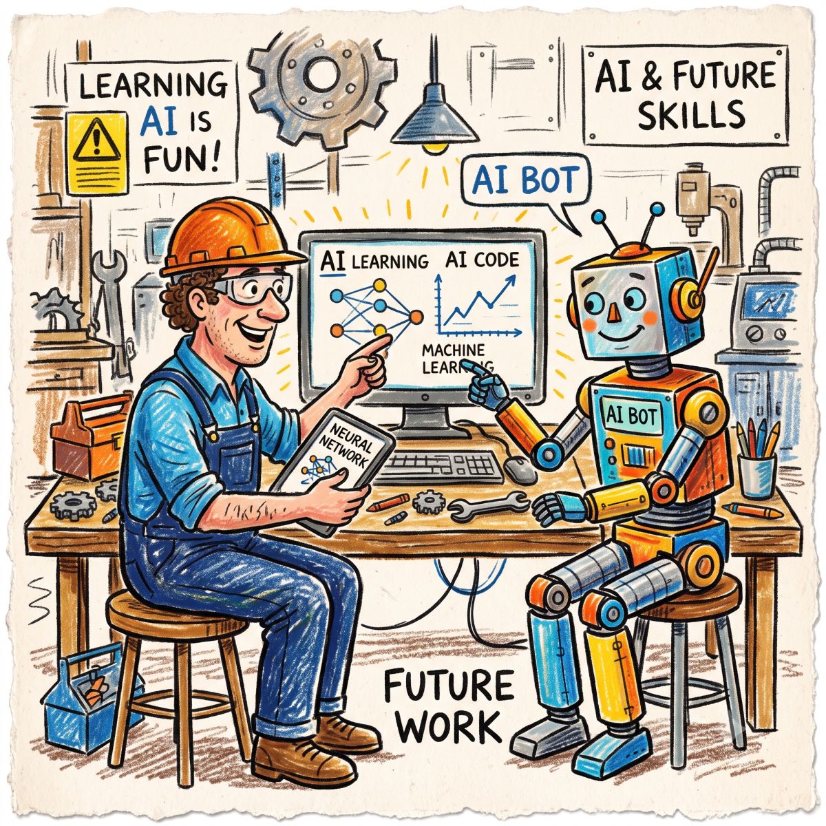 AI 浪潮襲來，企業能記取歷史教訓，成功重塑勞工技能嗎？