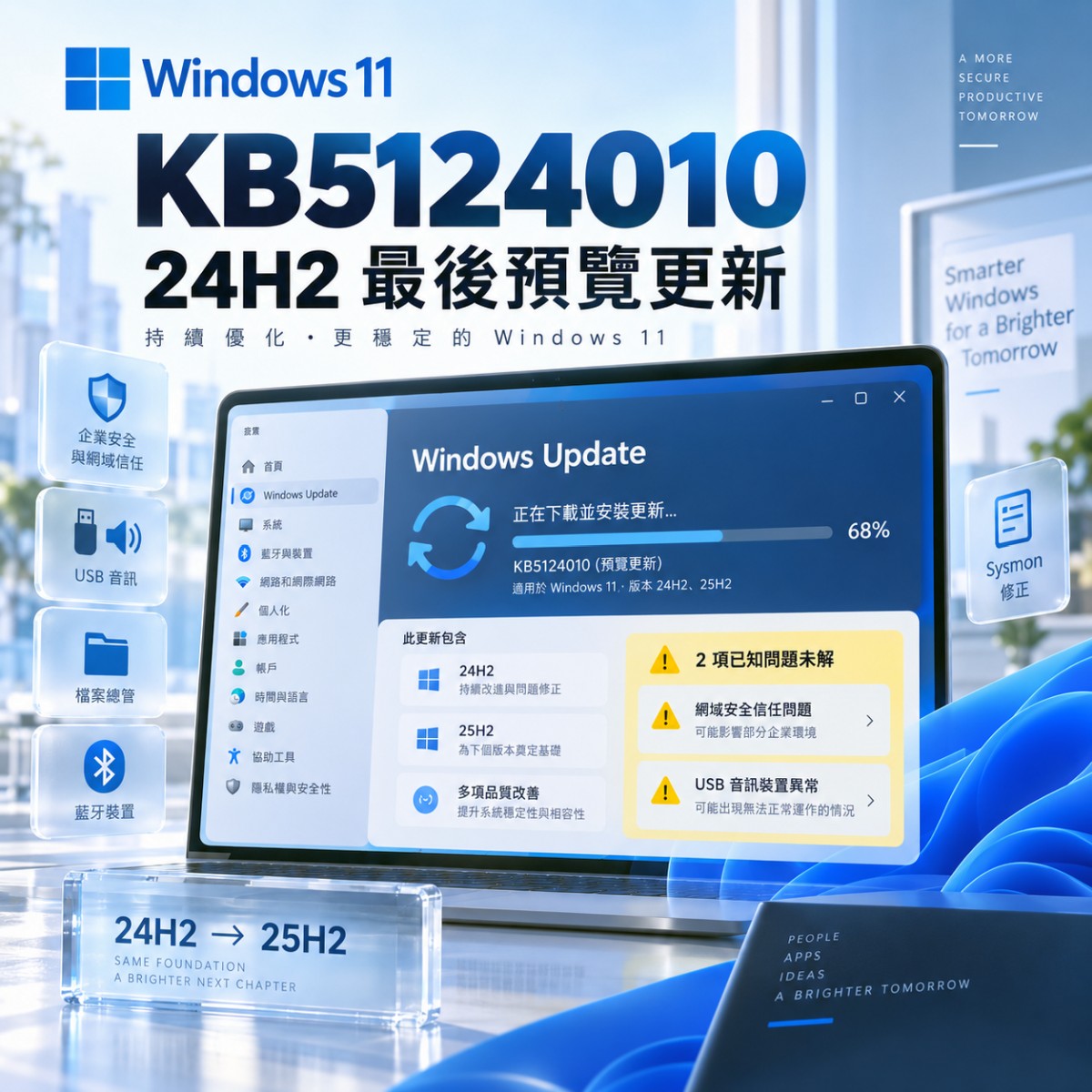 Windows 11 KB5124010 預覽更新出爐，24H2 最後一版非安全性更新